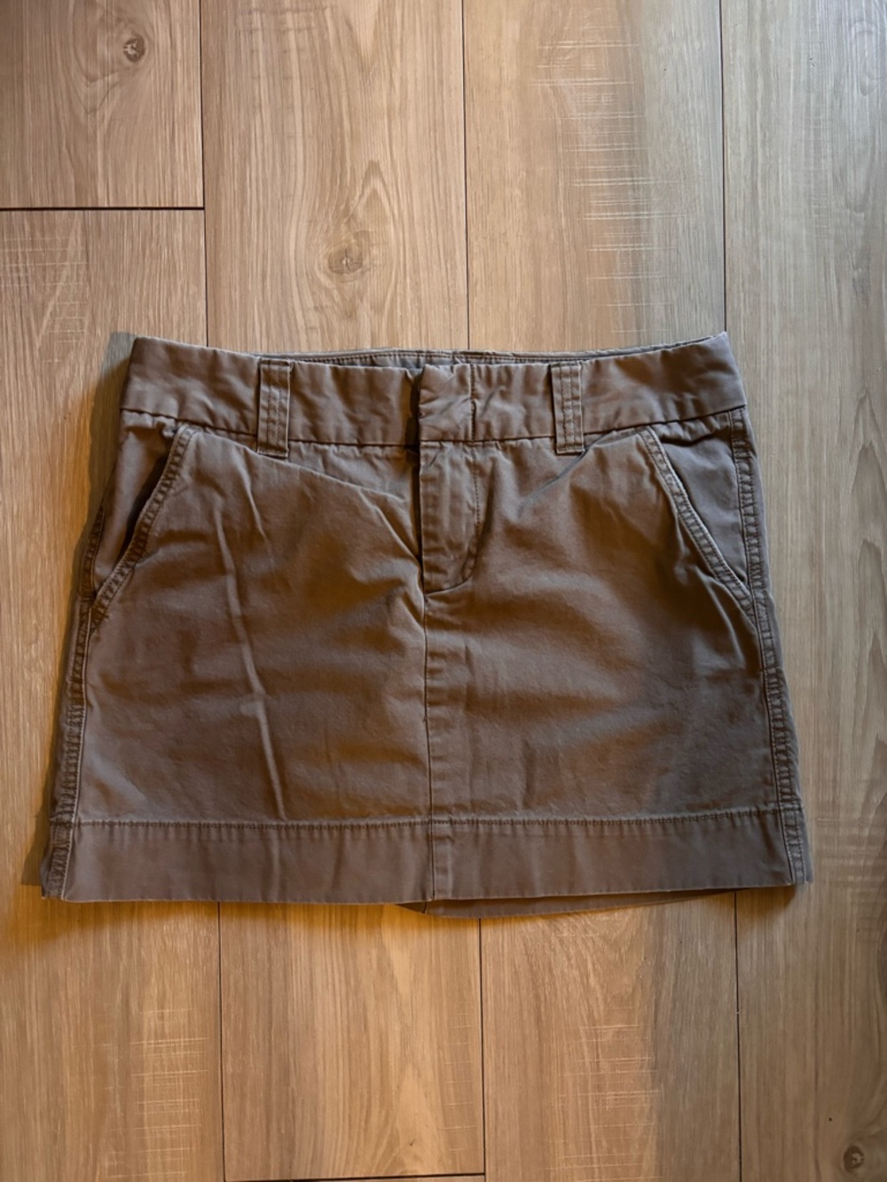 Classic Women's Mini Skirt in Brown